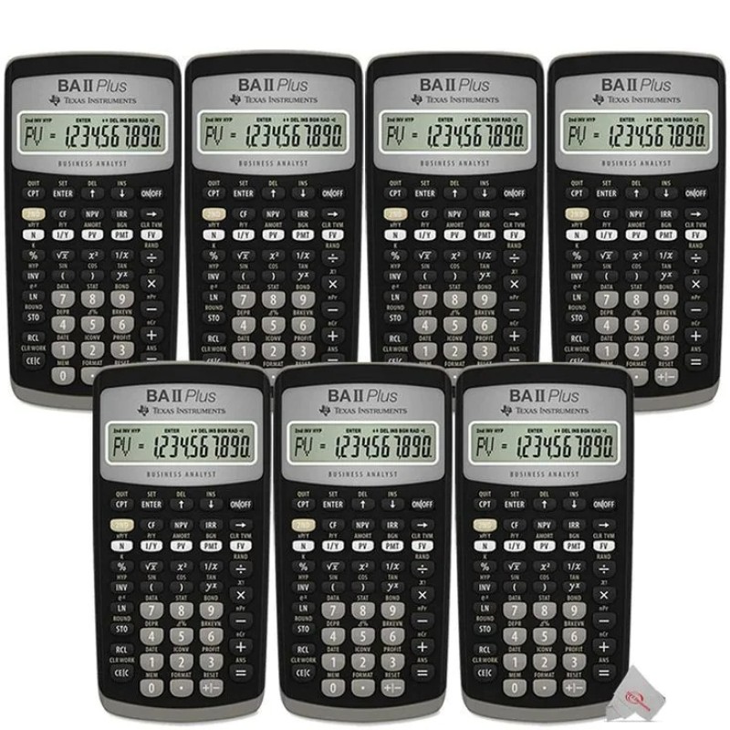Financial Calculator Manufacturer - Highest Selling Texas Instruments BA II Plus Financial 10 Digit