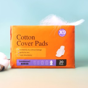 Sanitary Pads Manufacturer - Retail X9 Private Label Soft Breathable Premium Female