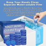 洁厕剂生产厂家 - 蓝色液体自动清洁剂