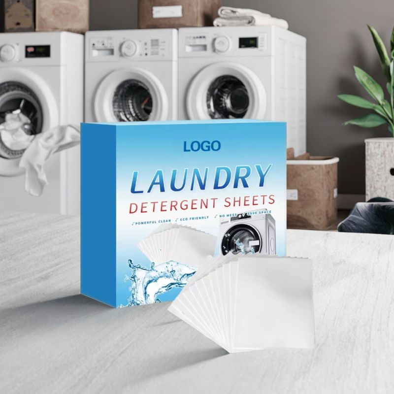 洗衣片厂家 - 绿色浓缩洗衣纸片