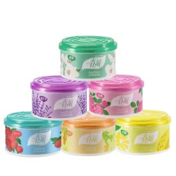 空气清新凝胶供应商 - 70g可定制包装除臭凝胶