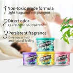 汽车香薰生产厂家 - 70g桃子藻凝胶香薰