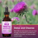 肝脏支持液体工厂 - 水飞蓟蒲公英提取物