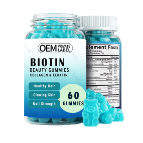 护发软糖维生素工厂 - 生物素生发补充剂OEM代工
