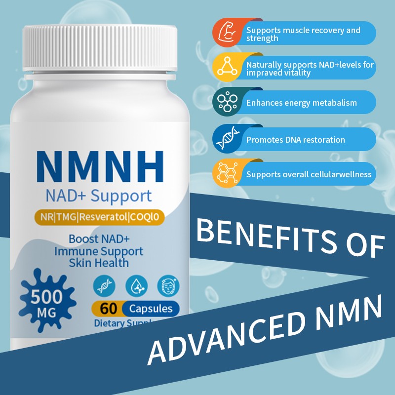 NAD+ Supplement Factory - 5 in 1 NMNH NR Resveratrol