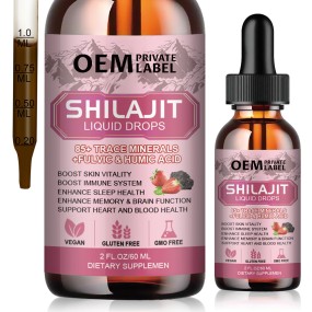 Shilajit Liquid Drops Factory - Ashwagandha Turmeric Ginseng