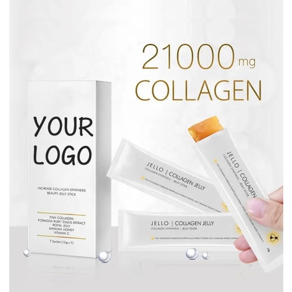 胶原蛋白果冻供应商 - 水解肽维生素C