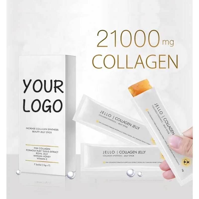 胶原蛋白果冻供应商 - 水解肽维生素C