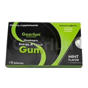 L-茶氨酸薄荷糖工厂 - 咖啡因益智记忆