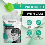 健身咀嚼糖生产厂家 - 无糖薄荷下颌线