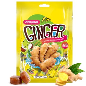 Ginger Hard Candy Manufacturer - Metabolism Increase Coconut