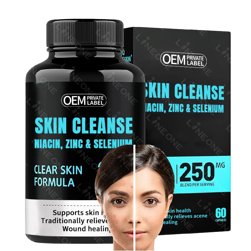 Acne Capsules Manufacturer - Vegan Skin Care Supplement