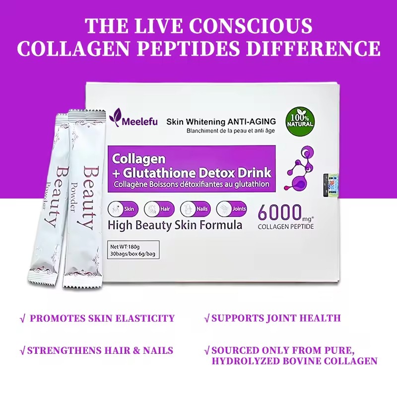 Collagen Drink Supplier - OEM Gluta Detox Powder Drink