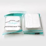 压缩毛巾供应商 - 圆形印花无纺布毛巾