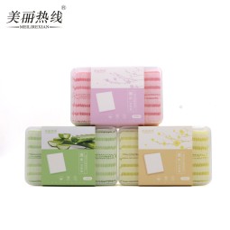 面部棉片生产厂家 - 粘胶液体棉片120片