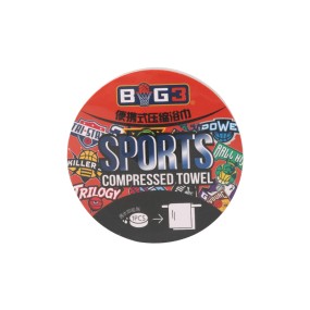 压缩毛巾厂家 - 印花无纺布旅行毛巾