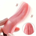 Realistic Female Tongue Licking Vibrator Clitoral Stimulation Sex Female Orgasm Sex Machine Adult Sex Toys