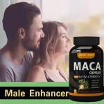 Maca Capsules Red Yellow and Black Maca Root Blend Men's Booster Adults Performance
