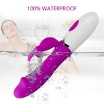 Strong G-Spot Shock Women's Double-Headed Rabbit Vibrator USB for Clitoral Stimulation Adult Foreign Trade Vibration Body