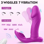 Remote Control Female Strap on Vibrator for Women 7 Frequency Vibration Female Masturbation Panties Vibrator Sex Toys for Women