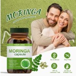 Moringa  Leaf Capsules OEM/ODM Moringa Powder Capsules Provide Energy Moringa Extract Capsules