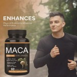 OEM Service Organic Maca Root Capsules Natural Extract Supplement Black Maca Root Capsule Nutritional Supplements