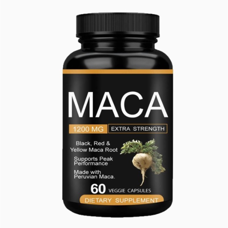 OEM Service Organic Maca Root Capsules Natural Extract Supplement Black Maca Root Capsule Nutritional Supplements