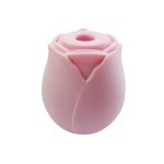 USB Rechargeable Clitoral Silicone Rose Vibrator for Women Magnetic Charging with Sucking Feature-Sex Toys