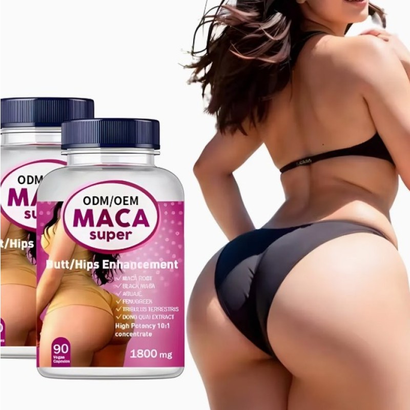 Hot Sale Women's Maca Extrac Capsules for Butt Hip Natural Supplements In-Stock Beauty Product Adult Butt Pills Hip Enlargement