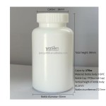 塑料容器工厂 - 可定制HDPE 50cc-250cc白色