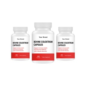 Bovine Colostrum Capsules Factory - OEM 500mg Healthcare Supplement