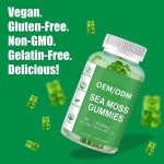 Sea Moss Gummies Supplier - OEM Black Seed Oil Ashwagandha