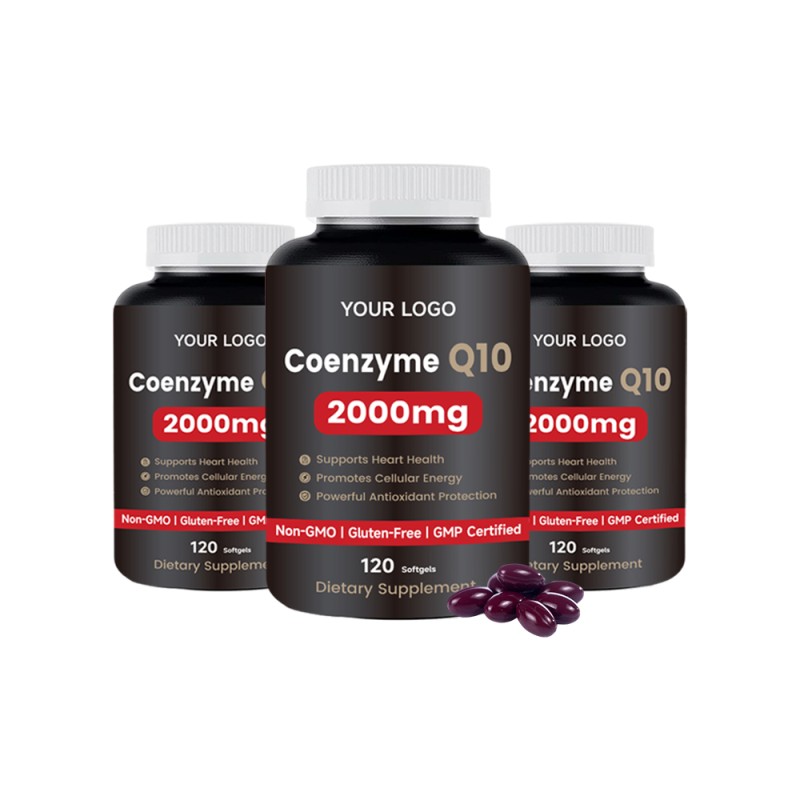 Coenzyme Q10 Softgels Manufacturer - Food Supplement Herbal
