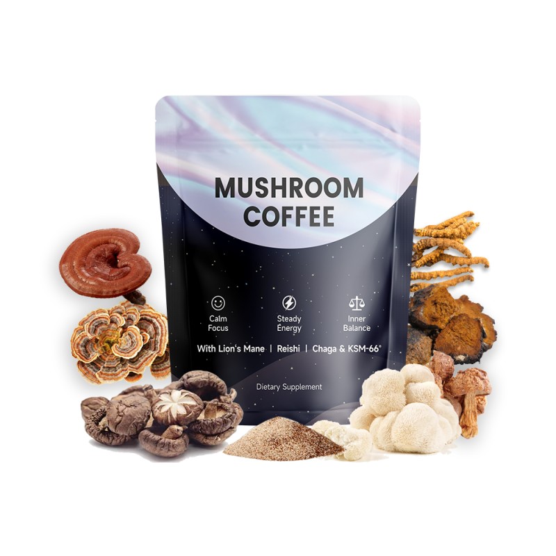 Lions Mane Coffee Powder Factory - Private Label Instant Mushroom Coffee