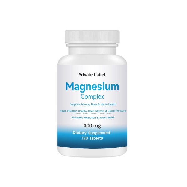 Magnesium Tablets Factory - Private Label Calm Sleep Relaxation