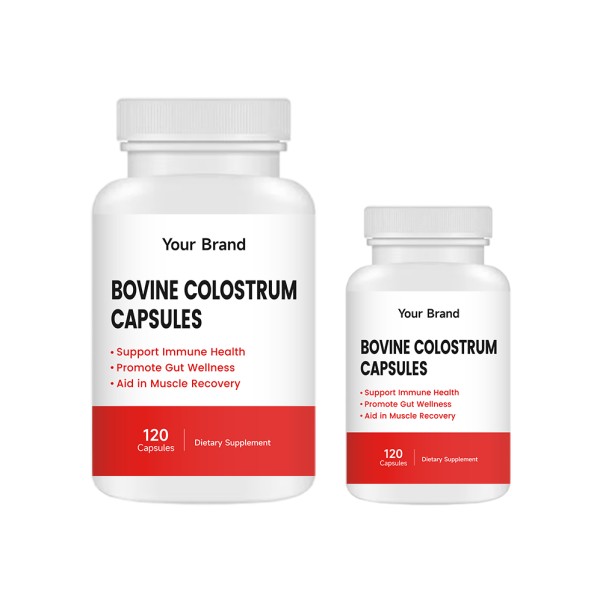 Bovine Colostrum Capsules Factory - Customized Gut Health Supplement