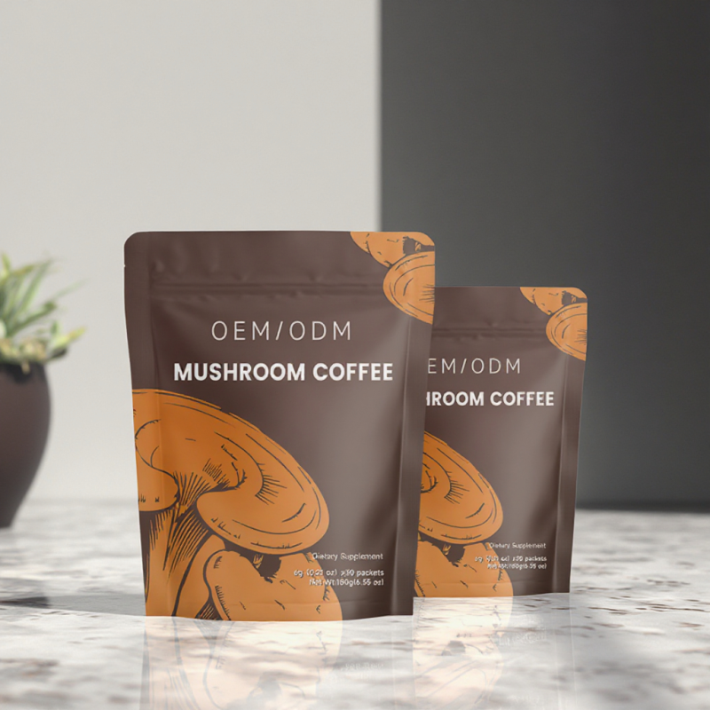 Instant Mushroom Coffee Manufacturer - Private Label Customizable Mix