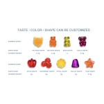 Organic Sea Moss Gummies Factory - Strawberry Sugar-Free Vegan