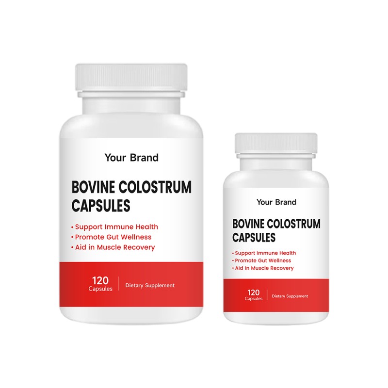 Bovine Colostrum Capsules Factory - OEM Immune Support Gut Health