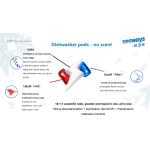 Dishwasher Pods Manufacturer - 3 in 1 Natural Sustainable