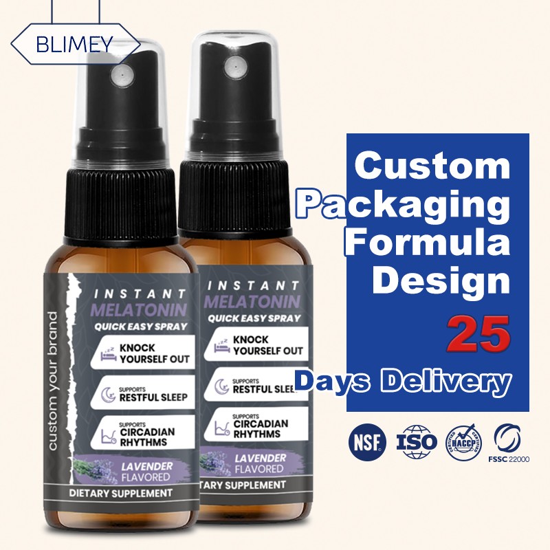 褪黑素滴剂生产厂家 - 口服液体喷雾补充剂