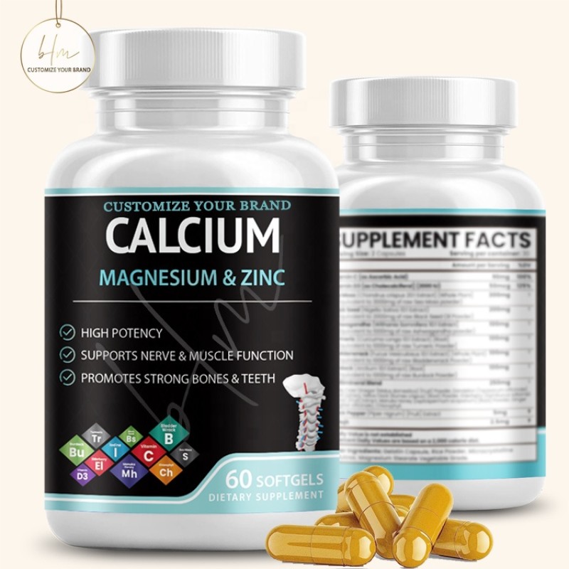 镁胶囊工厂 - 柠檬酸钙骨骼肌肉