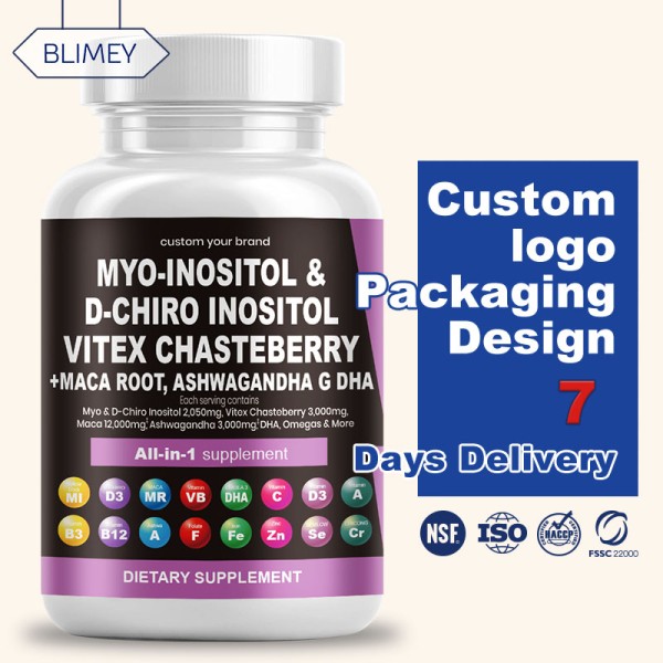 卵巢健康胶囊供应商 - D-手性肌醇叶酸