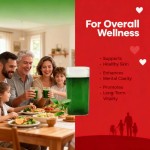 叶绿素粉供应商 - 益生元小麦草排毒混合物