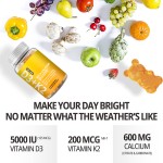 维生素软糖厂家 - 低糖D3 K2骨骼健康补充剂