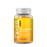 维生素软糖厂家 - 低糖D3 K2骨骼健康补充剂