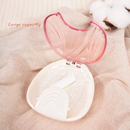 牙科保持器盒工厂 - 贝壳型按压储存