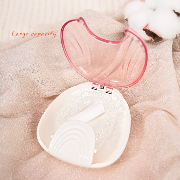 牙科保持器盒工厂 - 贝壳型按压储存