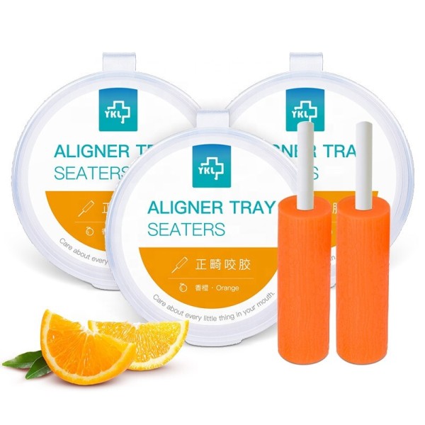 正畸咀嚼器供应商 - 橙味手持棒