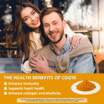COQ10 Powder 98% Powder Healthcare Supplement CAS 303-98-0 Coenzyme COQ10 Coenzyme Q10 Powder